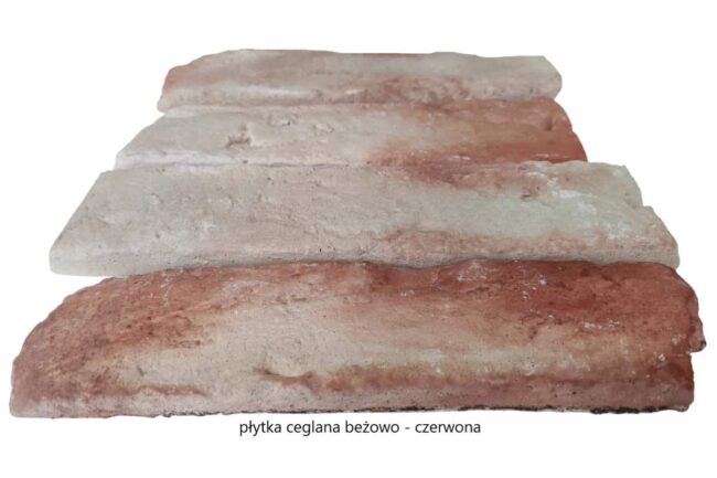 płytka beż czerwona płytka beż czerwona