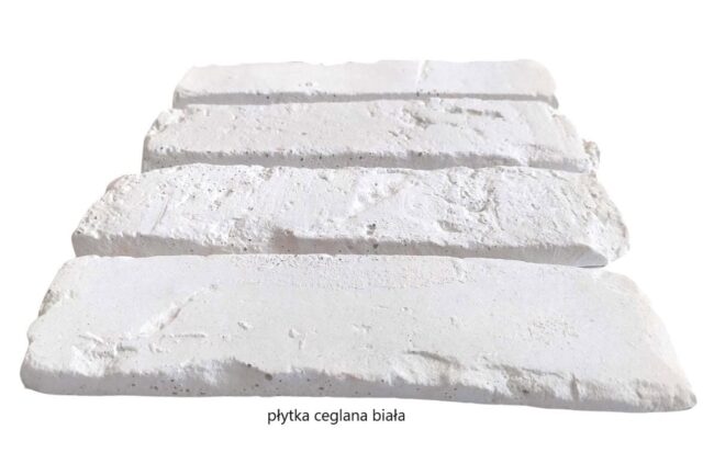 płytka ceglana biała płytka ceglana biała